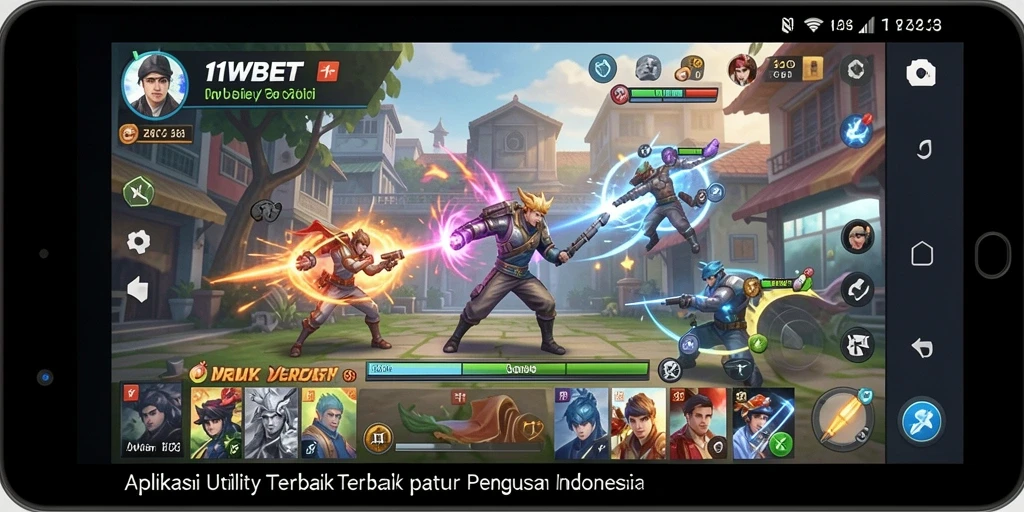 Screenshot aplikasi <strong>11WBET</strong> menampilkan antarmuka pengguna yang intuitif dan alat produktivitas.