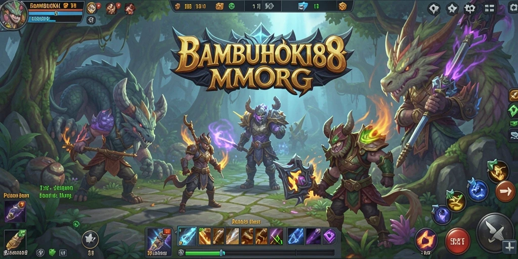 Tampilan gameplay yang menarik dari BAMBUHOKI88, penuh aksi dan petualangan.
