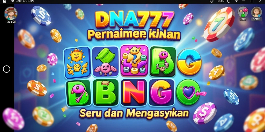Tampilan menarik gameplay Bingo di DNA777.