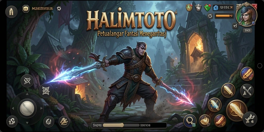 Gameplay menarik dan grafik menakjubkan di HALIMTOTO.
