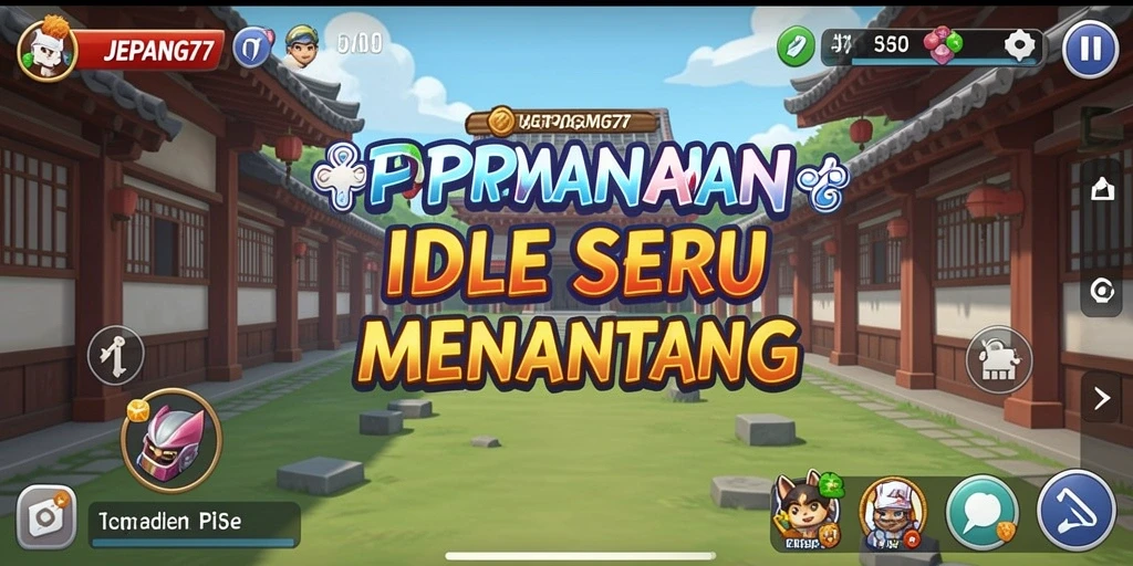 Gameplay Idle JEPANG77 yang seru dan menantang.