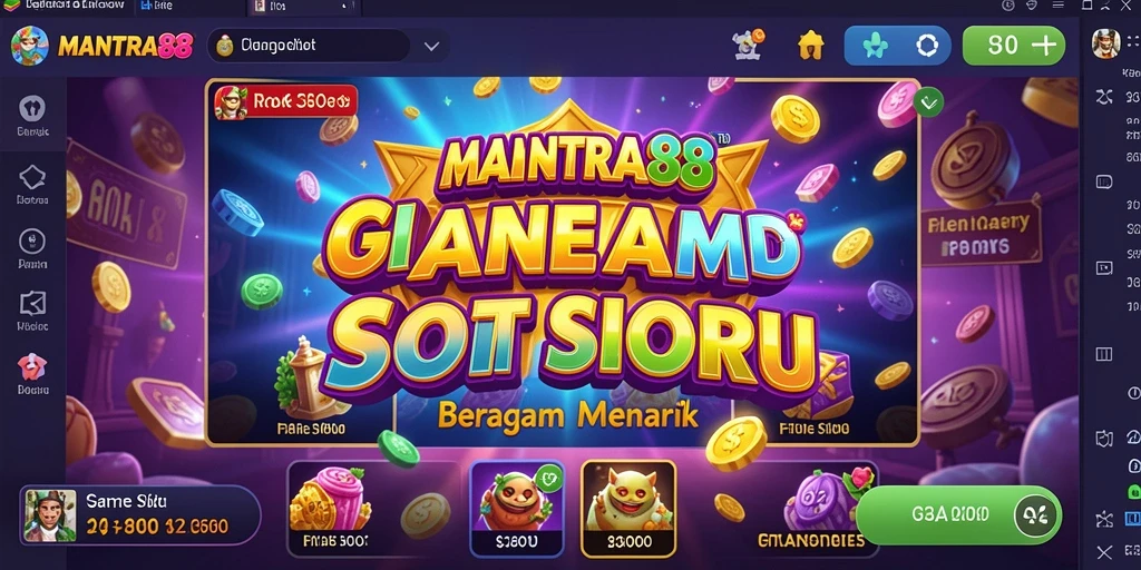 Screenshot gameplay MANTRA88 yang menampilkan keseruan permainan Slot.