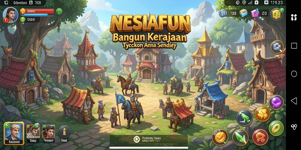 Tampilan gameplay Tycoon yang menarik dan mengasyikkan.