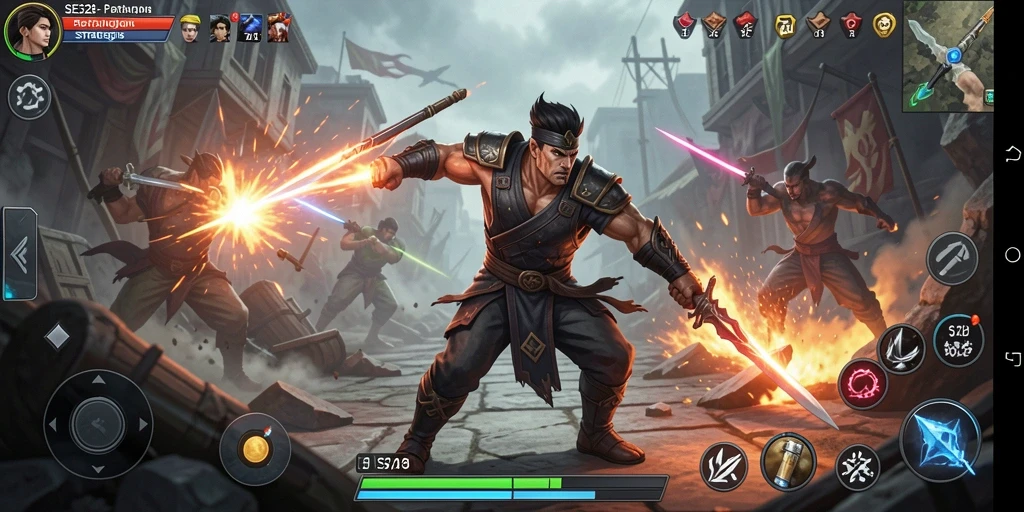 Tampilan gameplay menarik dari SE328 saat strategi diterapkan.