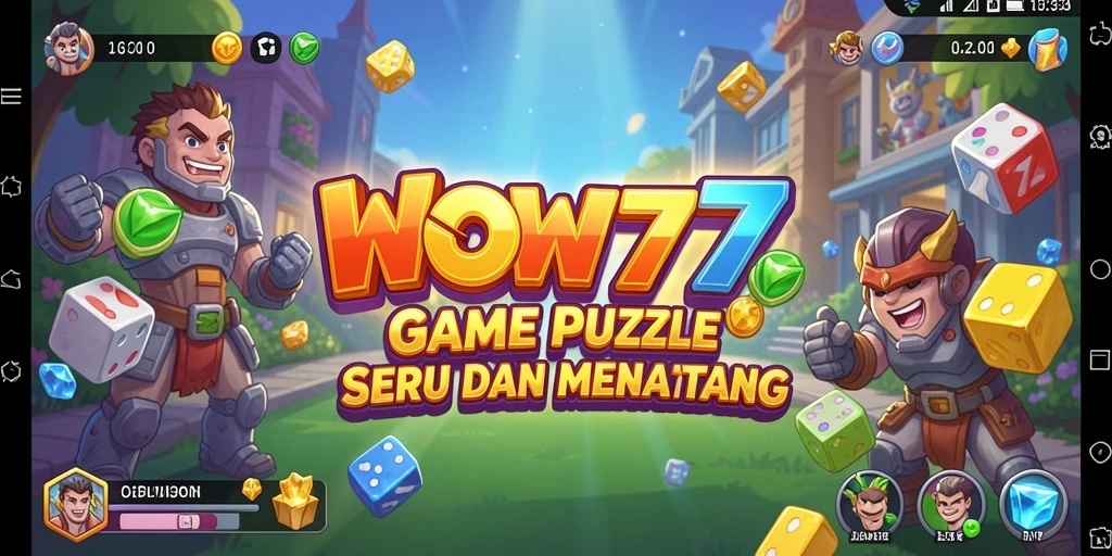Tampilan gameplay yang menantang dan mengasyikkan dari WOW77.